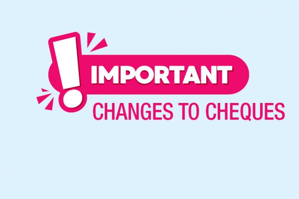 Change to cheques announcement