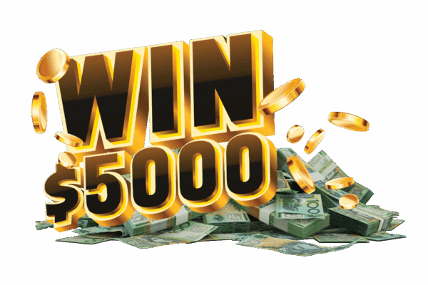 Wording 'Win $5,000'